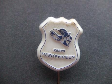 Leger des Heils korps Heerenveen Friesland, blauw